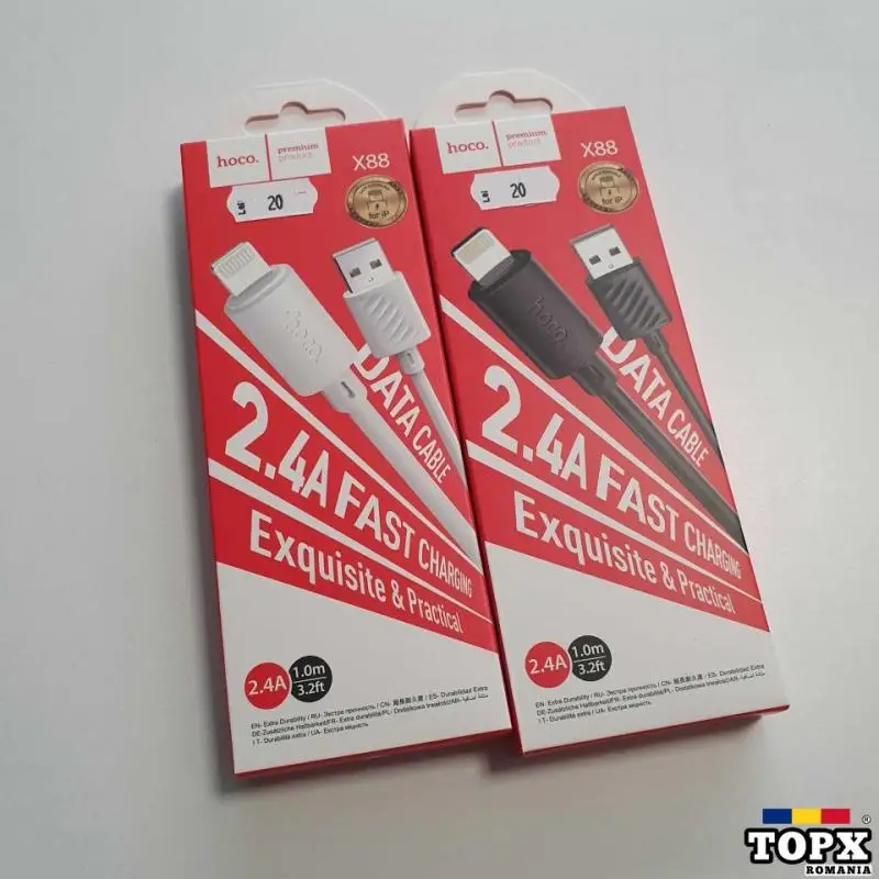 Cablu USB - Lightning pentru iPhone 6 7 8 Plus X Xs XR XS Max