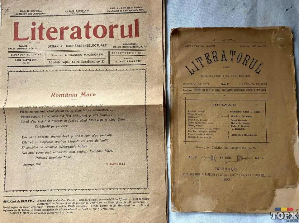 Literatorul, doua numere