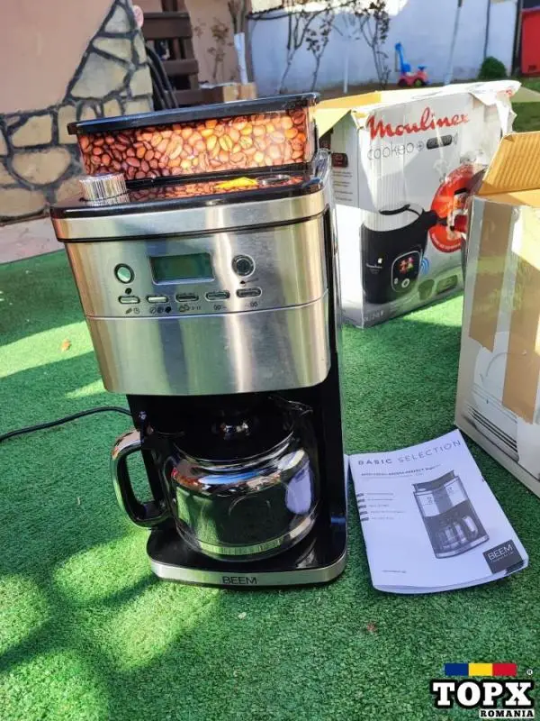 Cafetiera cu rasnita BEEM  Fresh Aroma Perfect  capacitate 1.5 litri