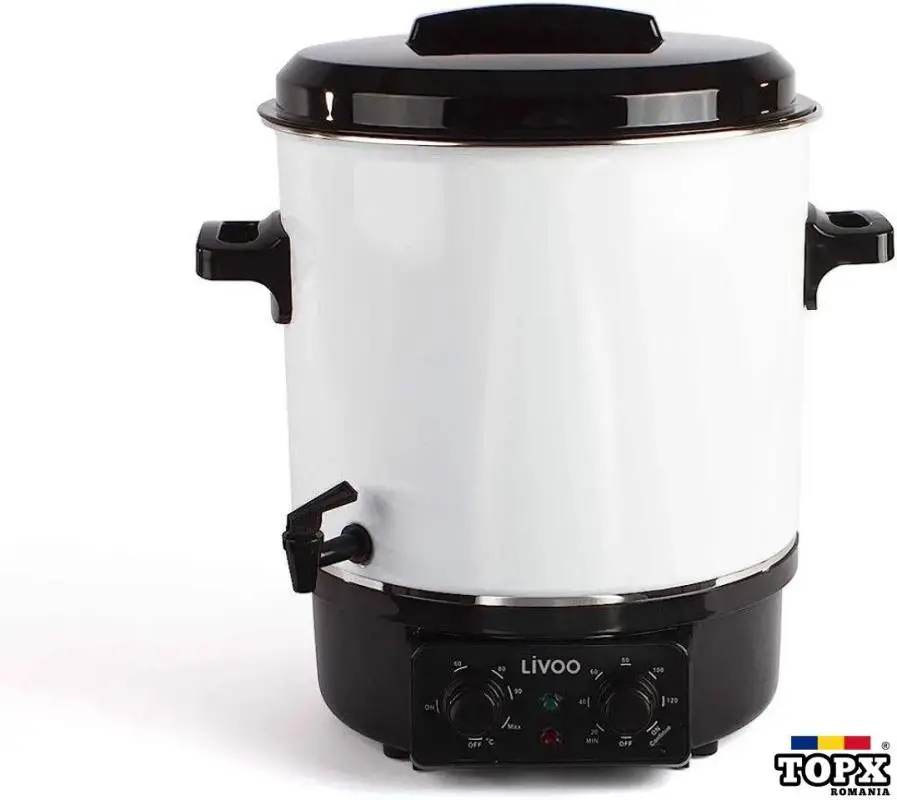 Oala de menținere la cald  fierbator  sterilizator 27L Livoo