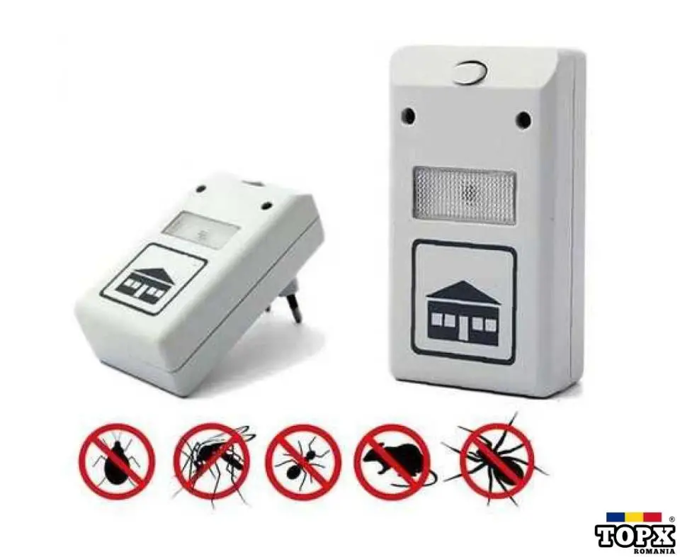 SET Doua Aparat ultrasunete anti daunatori soareci sobolani