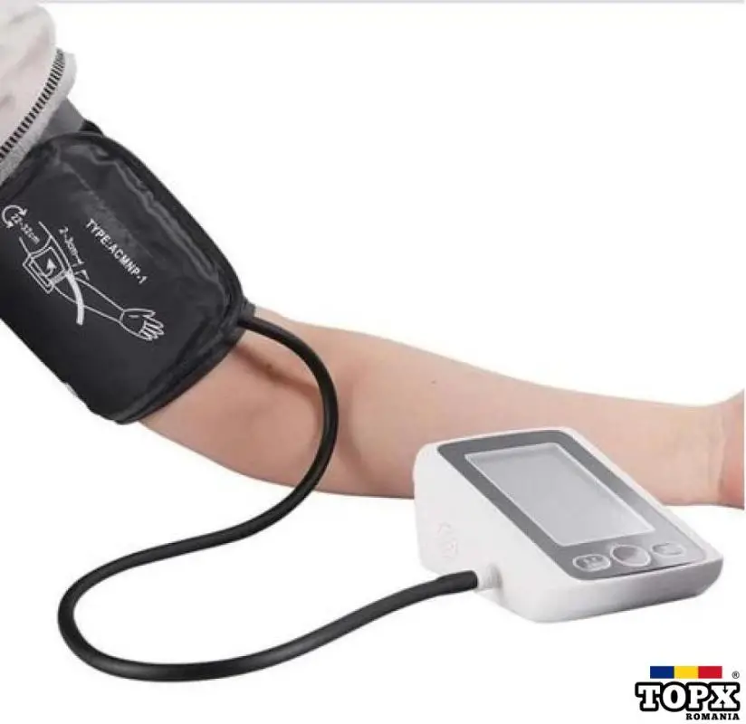 Tensiometru electronic pentru brat inregistrare valori