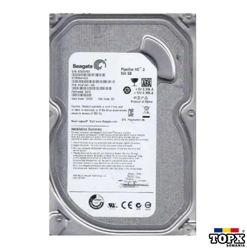 HDD SEAGATE 500GB Baracuda 16MB Cache