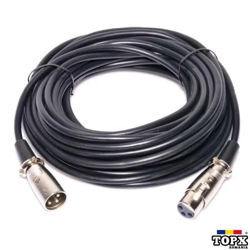 Cablu Audio Xlr Tata  Xlr Mama /Jack 6 3mm Tata  Xlr Tata 5M