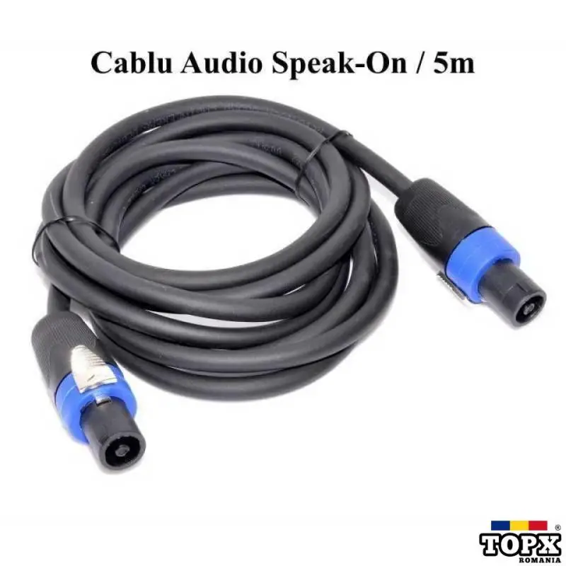 Cablu cauciucat pentru boxe SPEAKON SPEAK-ON TATA 4C lungime 5M