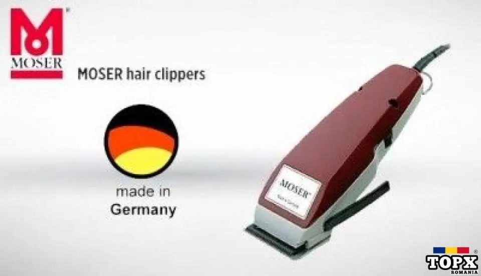 Masina de tuns Moser Hair Clipper 1400 Red