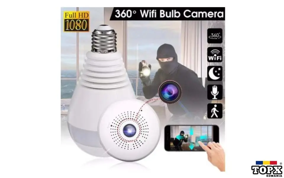 Camera supraveghere The Light ICS-ip BEC1 300 wireless 360 grade