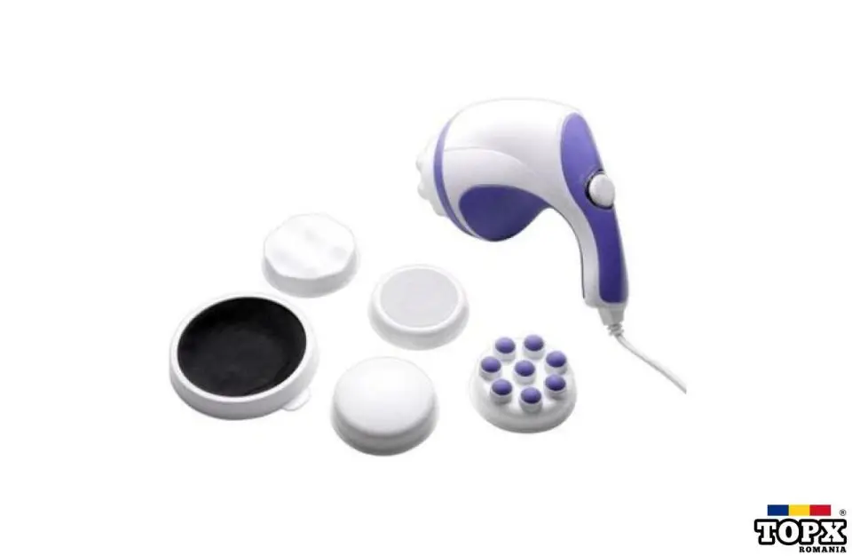 Aparat de masaj corporal Relax & Tone 5 accesorii incluse