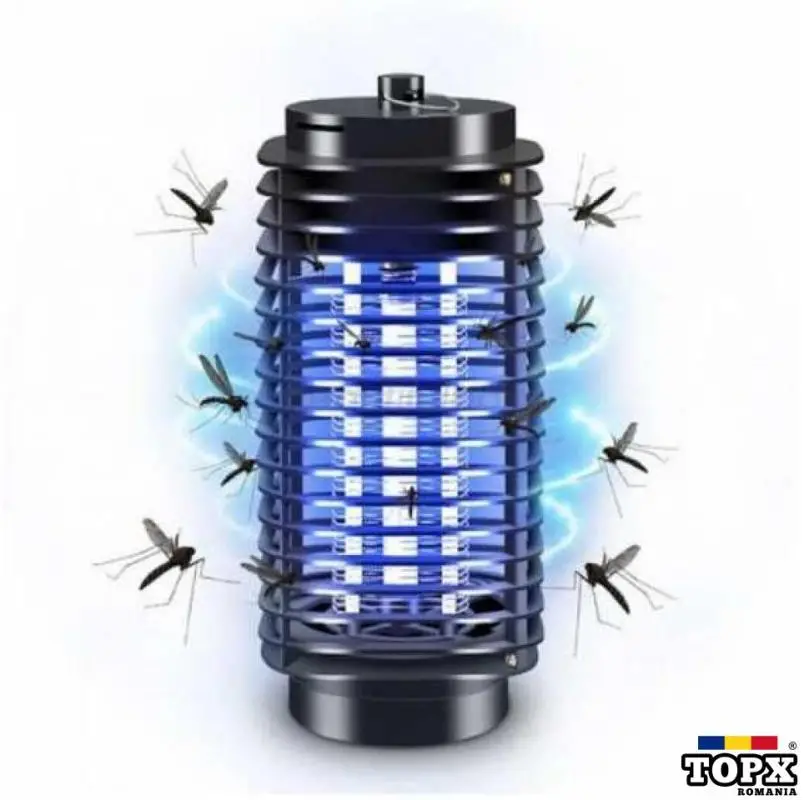 Lampa Anti Insecte cu Lumina UV pentru Interior Exterior Tantari Muste