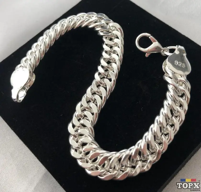 Bratara Cubaneza din Argint 925