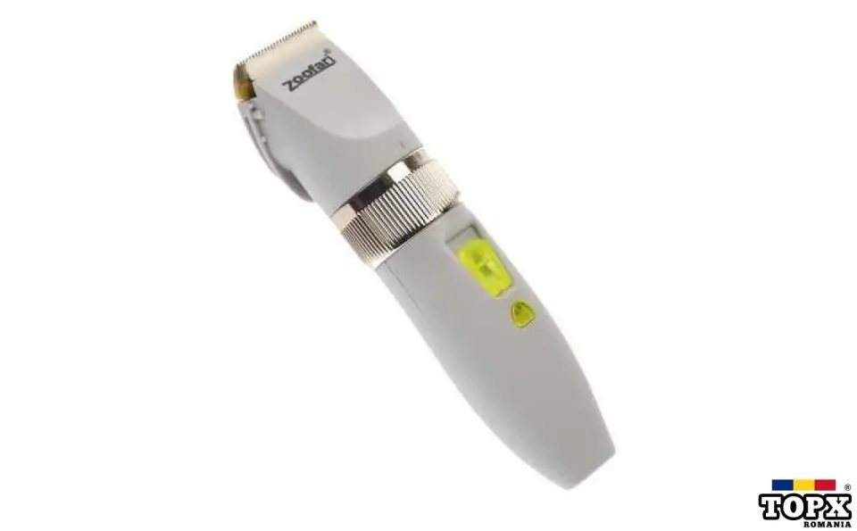 Masina de tuns caini iepuri pisici cu acumulator Zoofari gri - DC29