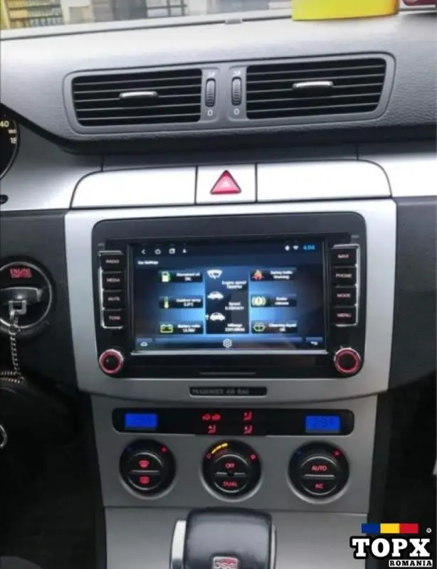 Navigatie Android 1/2GB Passat Golf 5 6 Skoda Octavia Seat Waze GPS - 3