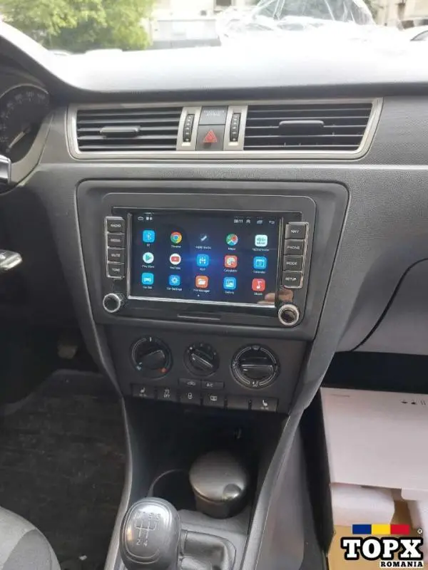 Navigatie Android 1/2GB Passat Golf 5 6 Skoda Octavia Seat Waze GPS - 6