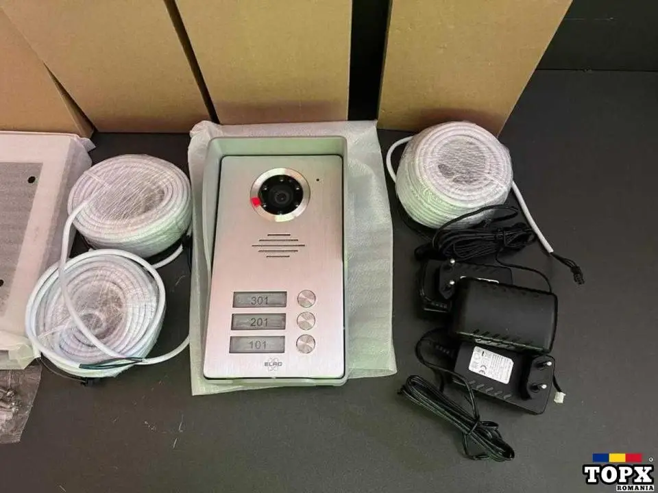 Interfon video cu mod de noapte si cu fir pentru usa ELRO