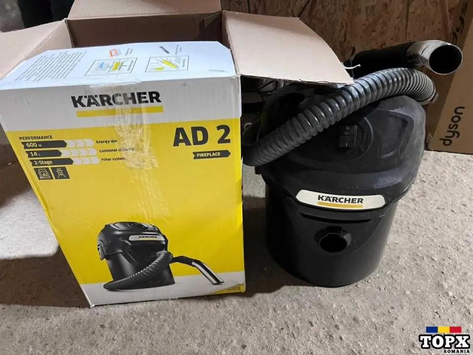 Aspirator uscat pentru cenusa AD 2