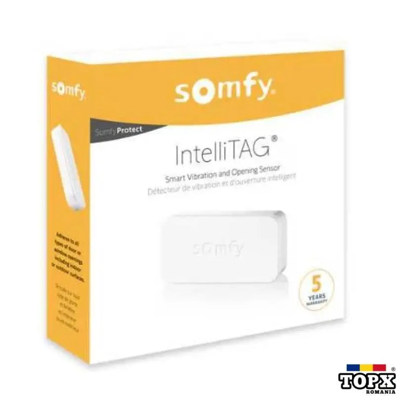 Senzor de efractie Somfy Intellitag pentru usa/fereastra