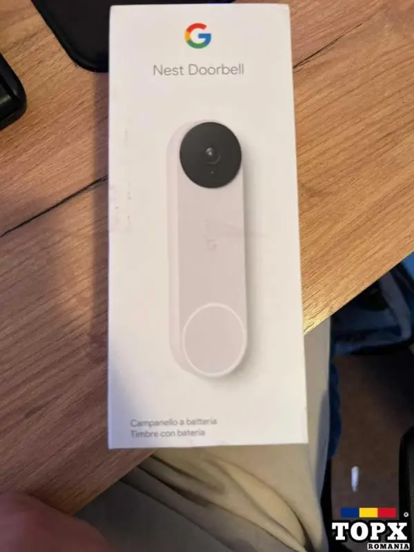 Videointerfon Google Nest Doorbell sonerie smart