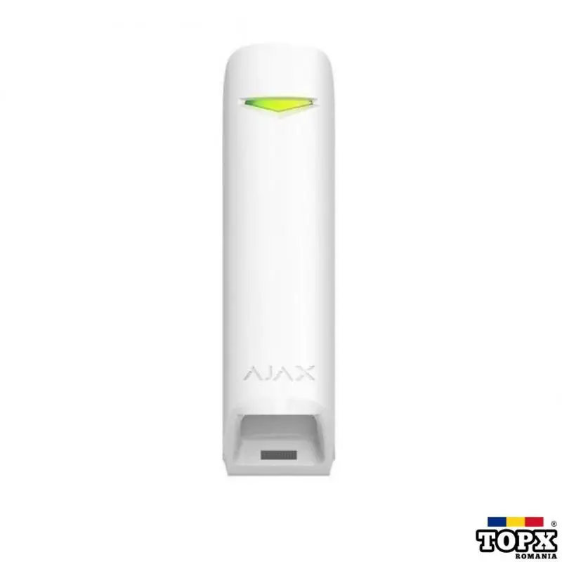 Detector miscare tip cortina MotionProtect Curtain  wireless  alb AJAX