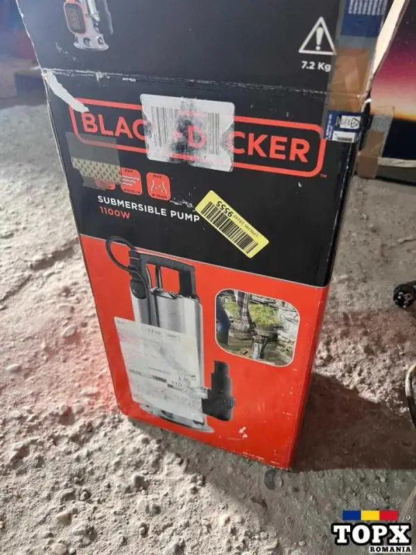 Pompa submersibila apa murdara Black & Decker BXUP1100XDE