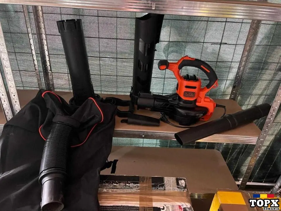 Aspirator suflanta frunze electrica cu fir  3000W  Sac 72L DEFECT