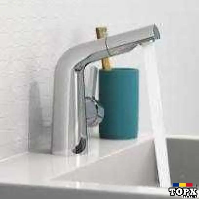 Baterie de lavoar COOL cu pulverizator extensibil EISL  crom