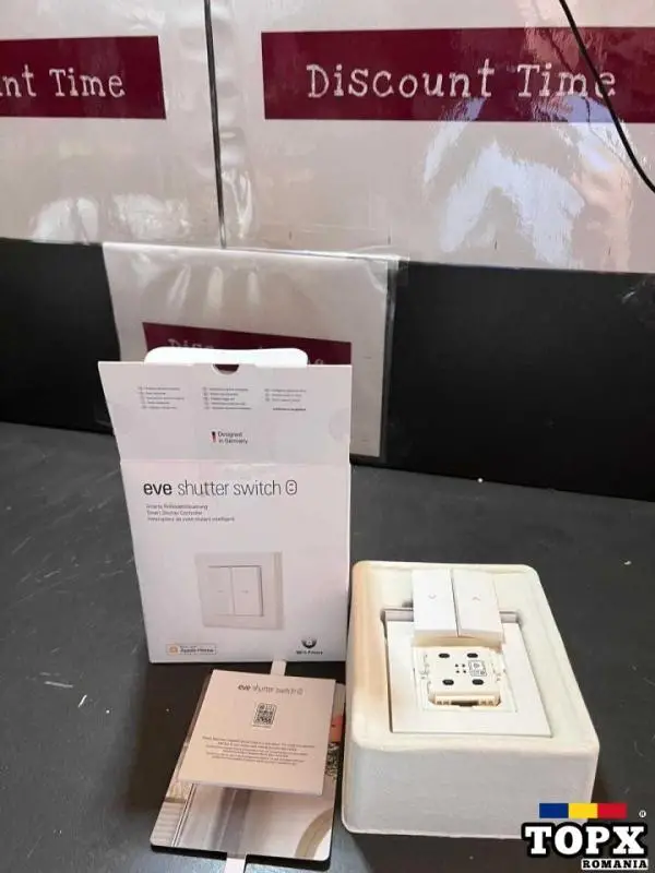 Intrerupator Smart Pentru Jaluzele  Eve Shutter Switch