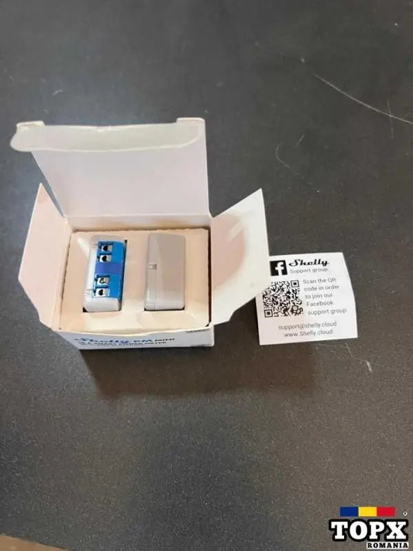 Shelly Plus PM Mini Contor de electricitate inteligent Bluetooth  16A