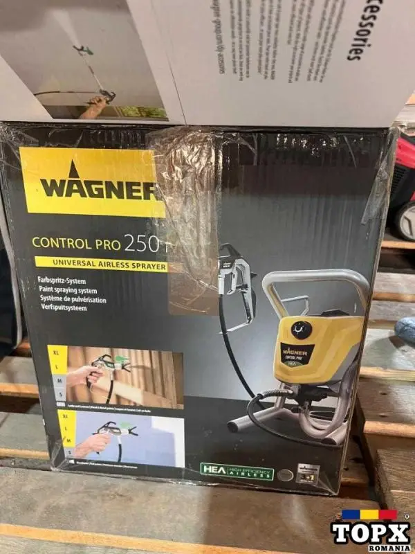 Sistem de pulverizare Wagner Control PRO 250 M  110 bar  15 mp/2 min