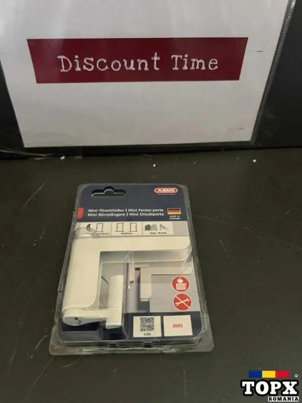 Mini-închizător de uă ABUS  argintiu