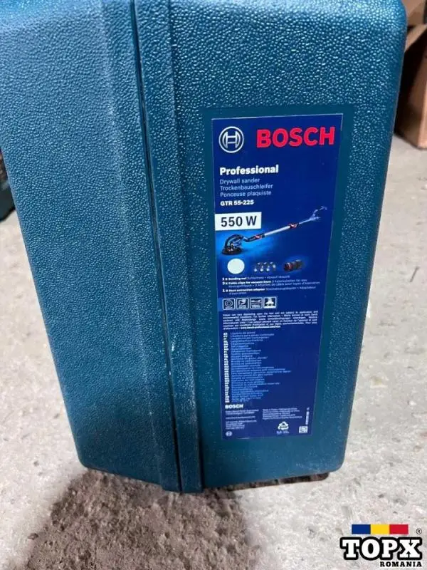 BOSCH GTR 55-225 slefuitor pentru pereti 910 RPM Negru  Albastru 550W