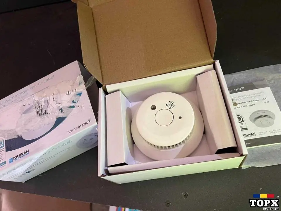 Detector de fum wireless  Homematic IP