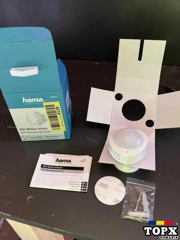 Detector miscare Hama WI-FI  Max.Interval: 10 m