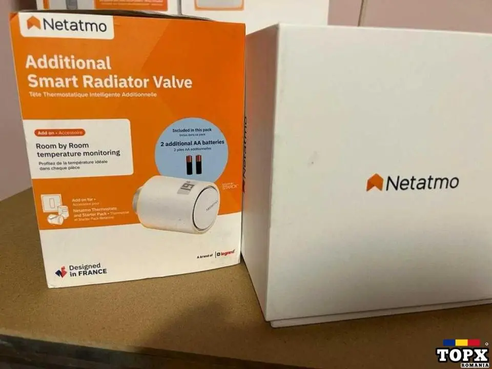 Termostat si vana termostata inteligenta Netatmo smart home