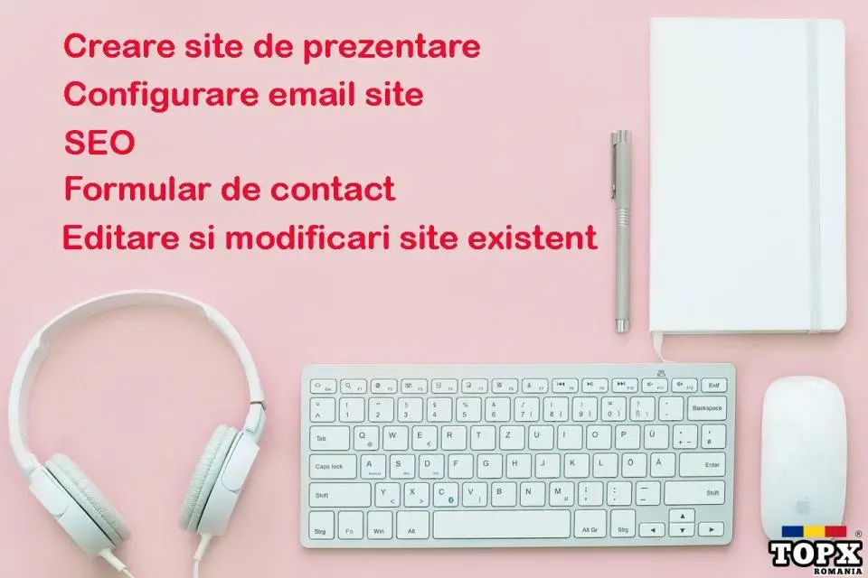 Realizare site web de prezentare editare site existent promovare afacere online