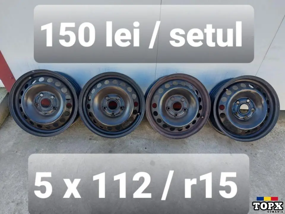 Jante tabla r15 / Vw Audi Skoda Seat / 5x112