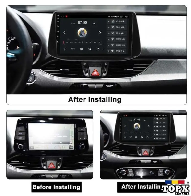 Navigatie Hyundai I30 2018  9 INCH 2GB RAM 32GB ROM  Android 13 - 5