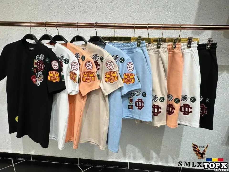 Compleu tricou si pantaloni scurti calitate premium S-2XL 320 lei