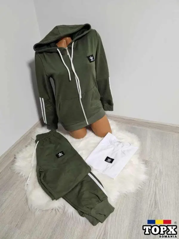 Trening bumbac si tricou dama calitate turceasca Sigla cusuta OFERTA