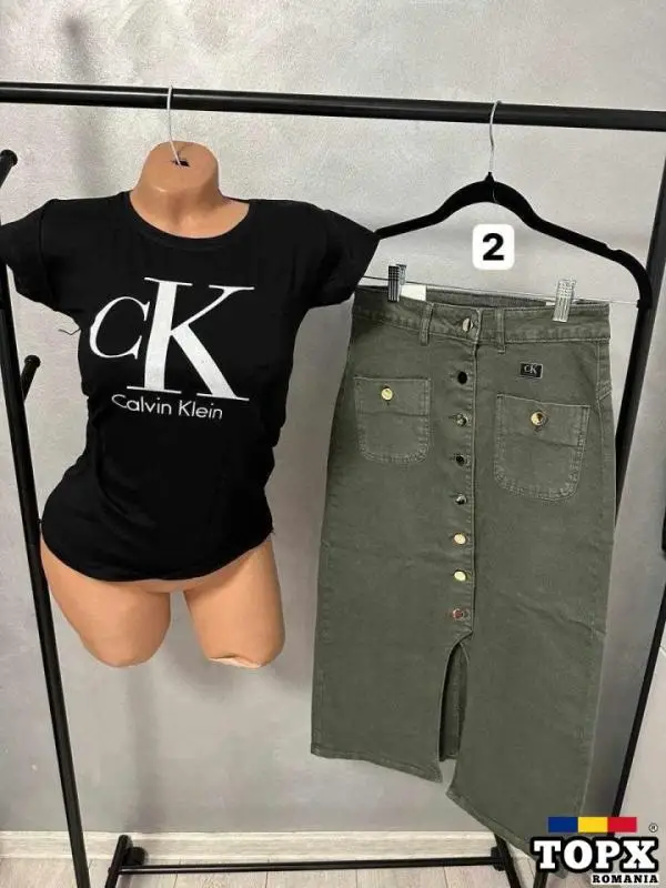 Fuste lungi blug + tricou bbc - 150 lei 1XS S M M L XL 2XS S M