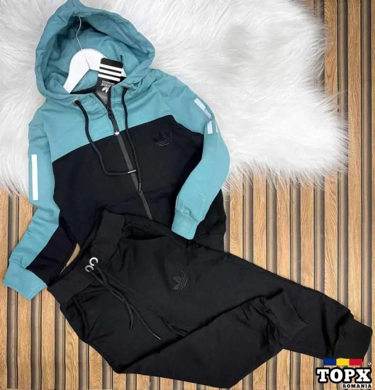 Treninguri bumbac Sigle cusute Verde 92 104 116 116 128 140 140 152