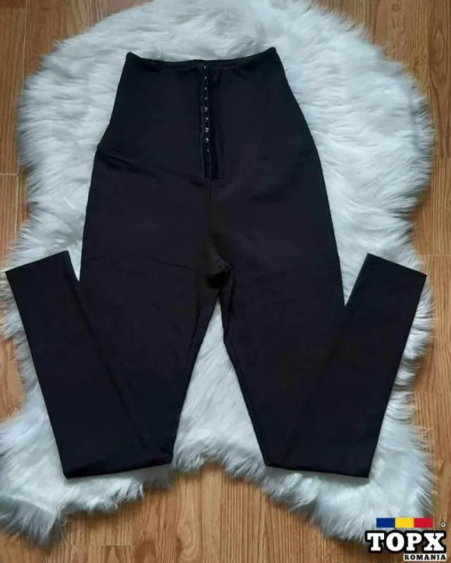 Colanți cu  capse  pentru talie de viespe: S  M L XL XXL