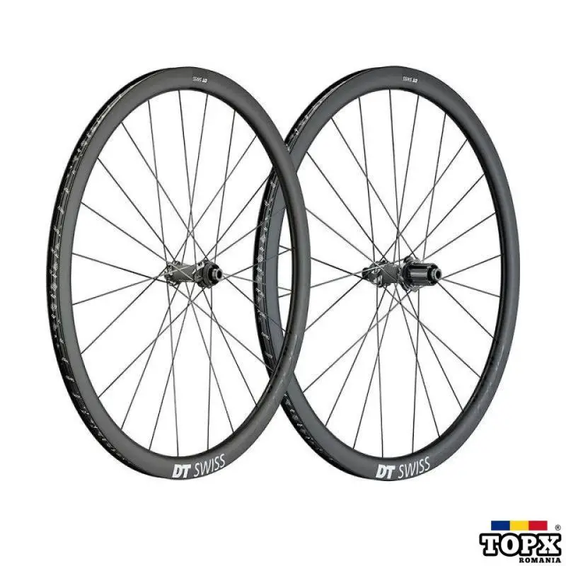 DT Swiss PRC 1400 Spline DB 35 Carbon Wheelset Unisex (RACYCLESPORT)
