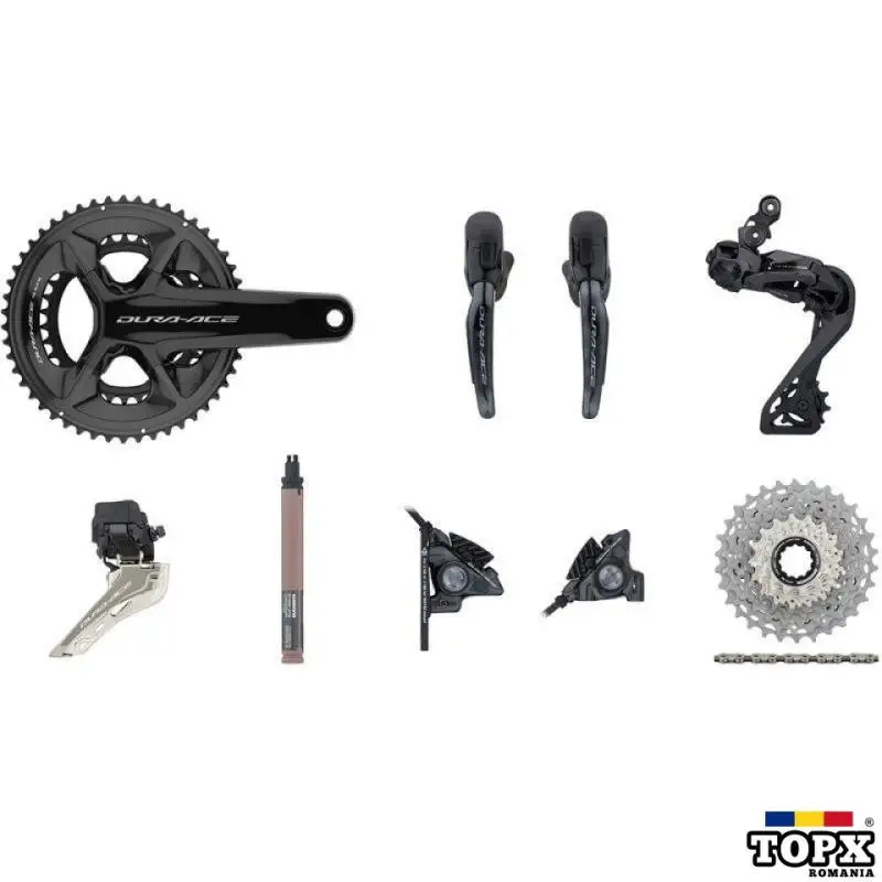 Shimano Dura-Ace Di2 R9250 2x12 34-50 Groupset W/ Disc Brake (RACYCLESPORT)