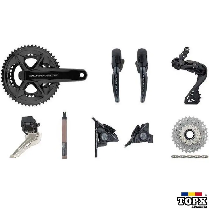 Shimano Dura-Ace Di2 R9250 Power Meter Groupset 2x12 34-50 W/ Disc Brake (RACYCLESPORT)