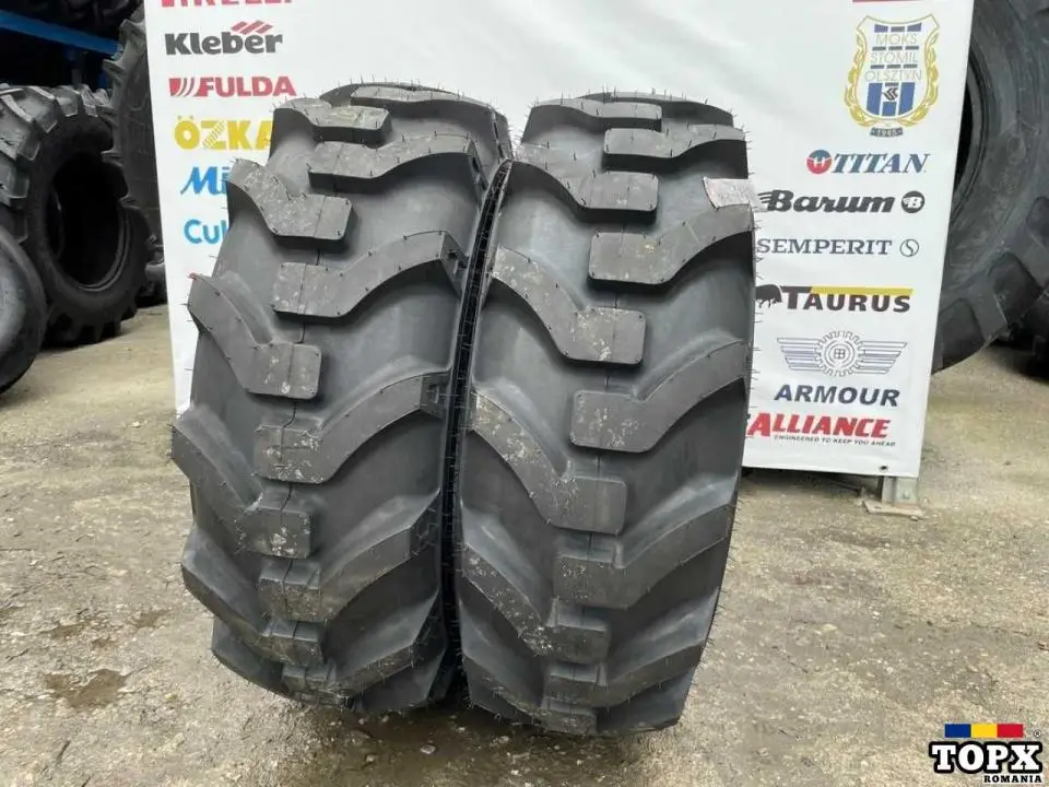 12.5/80-18 Cauciucuri noi industriale de buldo fata 14PR