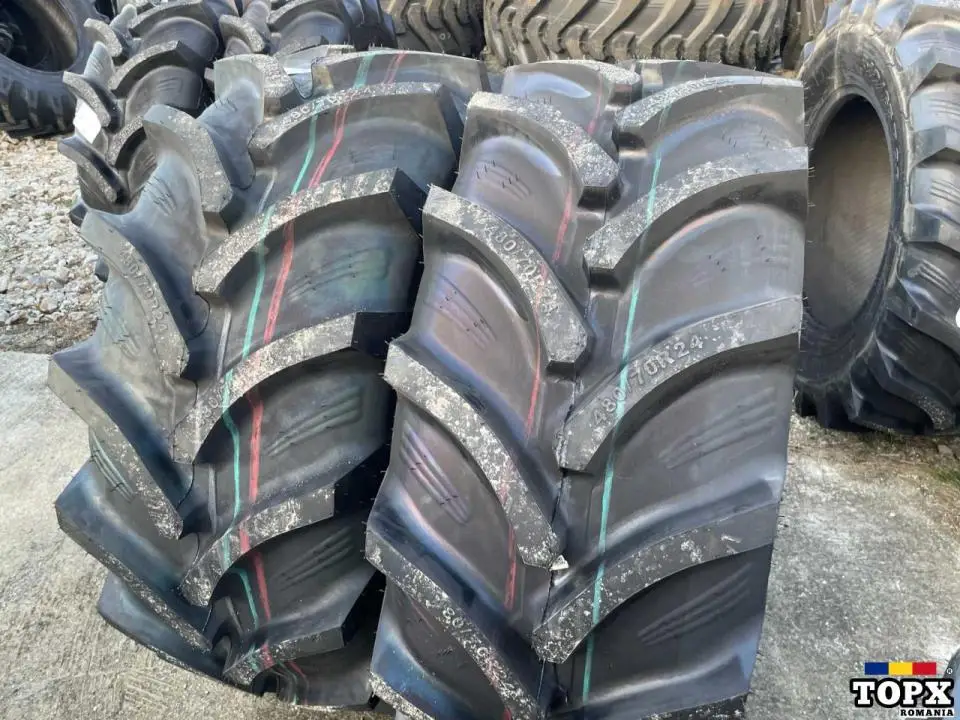480/70R24 Cauciucuri noi agricole tractor 16.9-24 Radiale