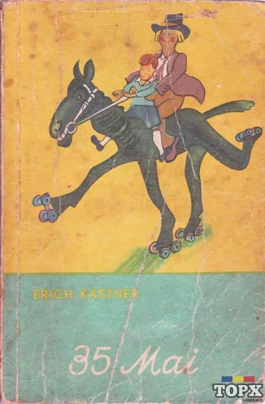 35 Mai Konrad începe o călătorie călare spre Oceanul Pacific Autor(i): Erich Kastner