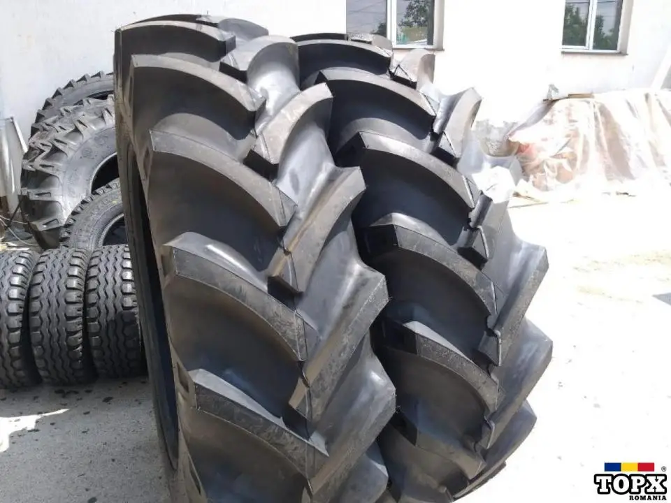 Anvelope noi tractor 16.9-34 cu 10 pliuri cauciucuri cu garantie 2 ani