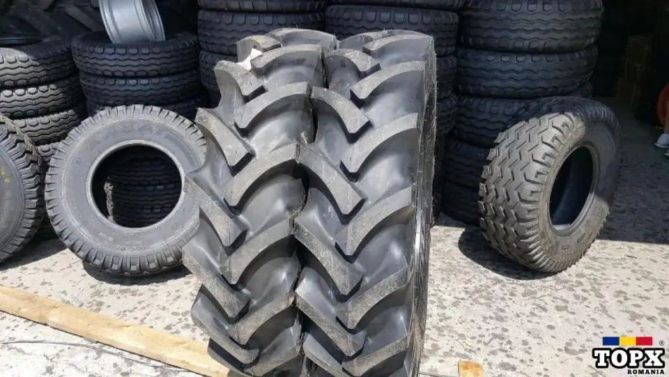 Anvelope de tractor fata 12.4-24 OZKA 8 ply avem si cauciucuri radiale