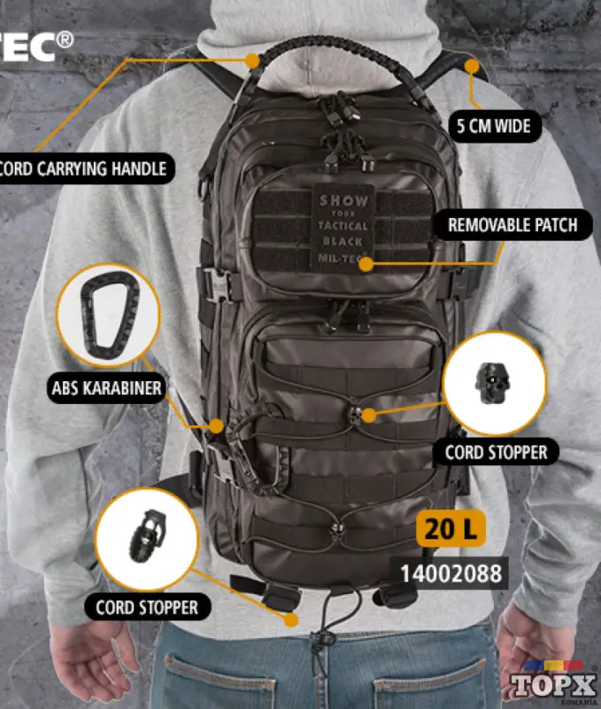 GHIOZDAN MILTEC militar armata Rucsac Geanta Oras Vacanta Concediu 20L